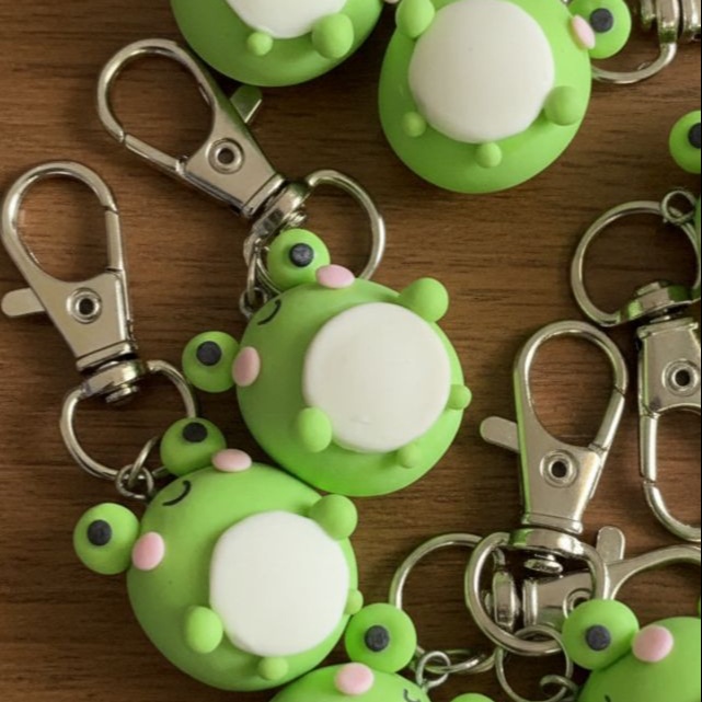 Chubby Frog Bag Charm