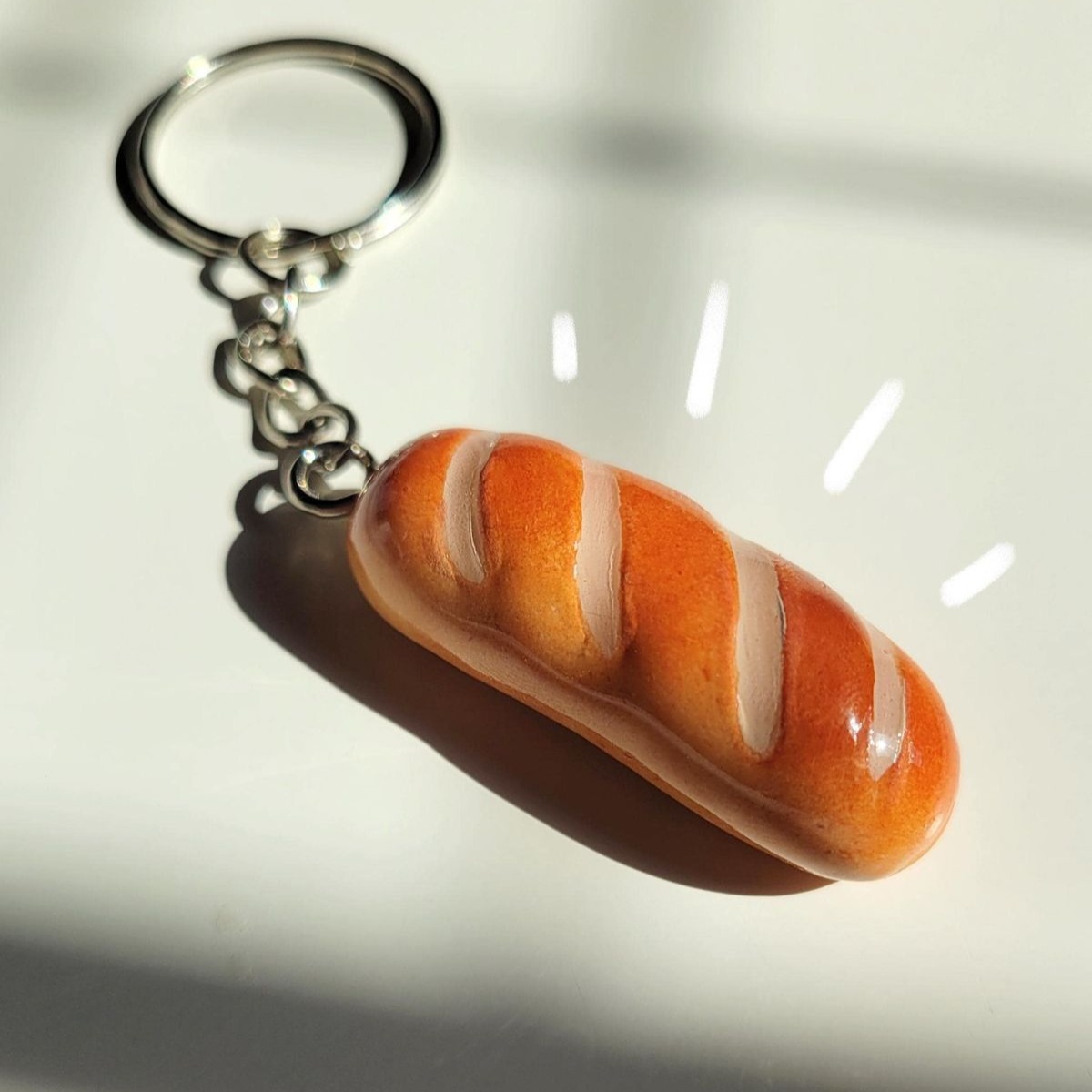 Artisan Baguette Keychain