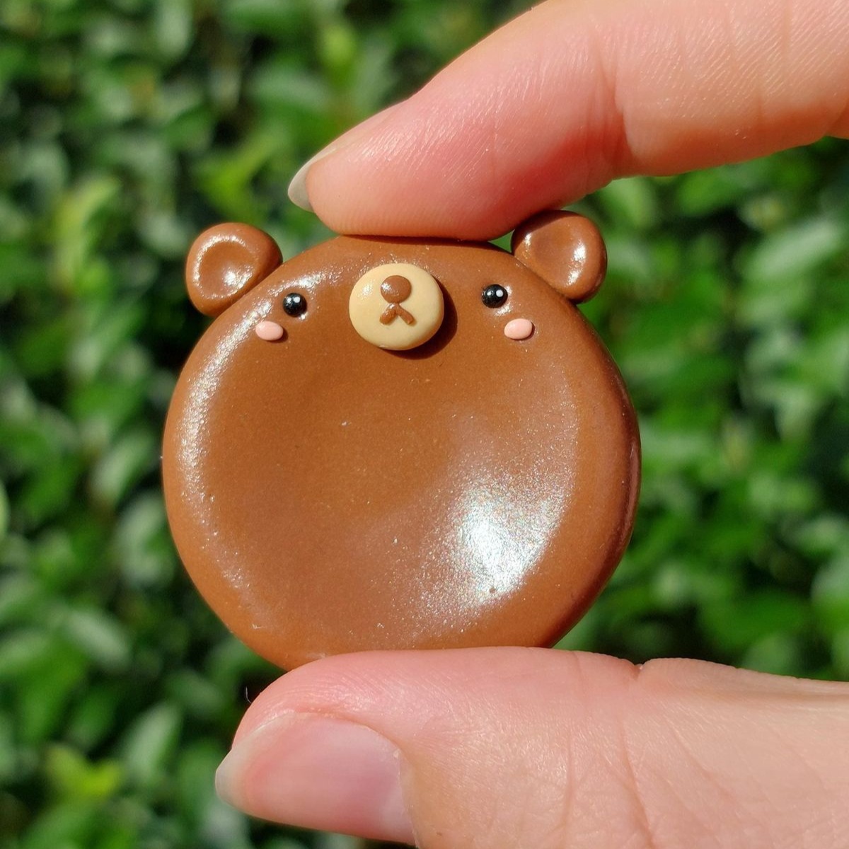 Brown Bear Sensory Worry Stone